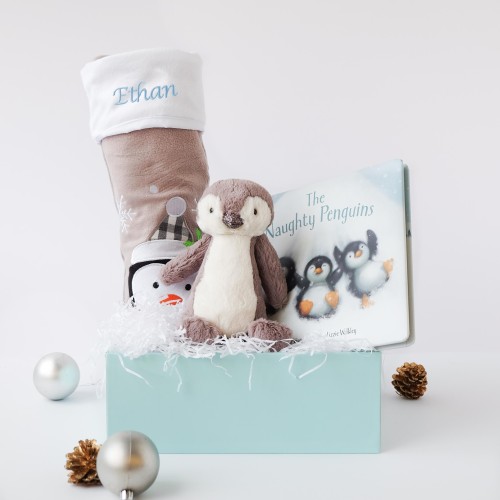 Merry Penguin Box